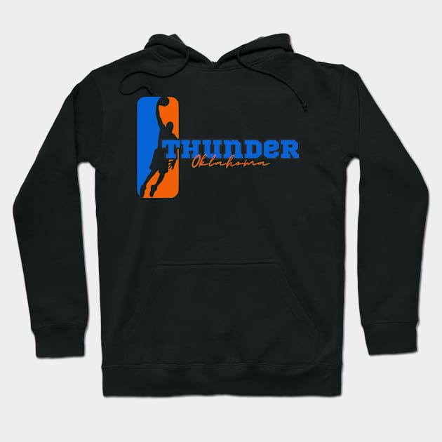 okc thunder basketball Hoodie by soft and timeless